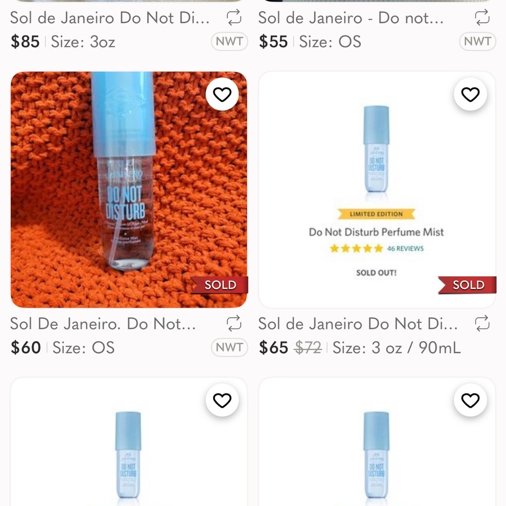 Reserved! Sol de Janeiro Summer 2023 Limited Edition Body Spray Set of 3 - Picture 5 of 5